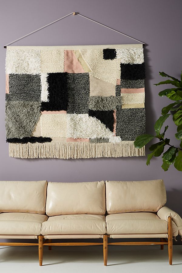 Slide View: 1: Handwoven Seraphina Wall Hanging
