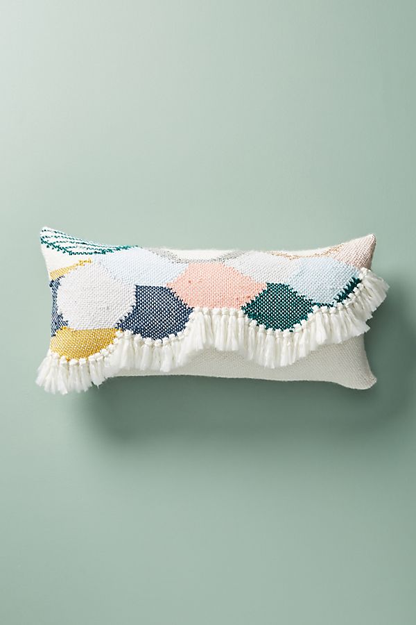 Slide View: 1: Hello Hydrangea Knit Pillow