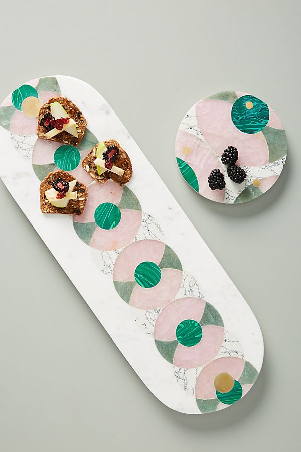 Slide View: 3: Catalina Marble Serving Board