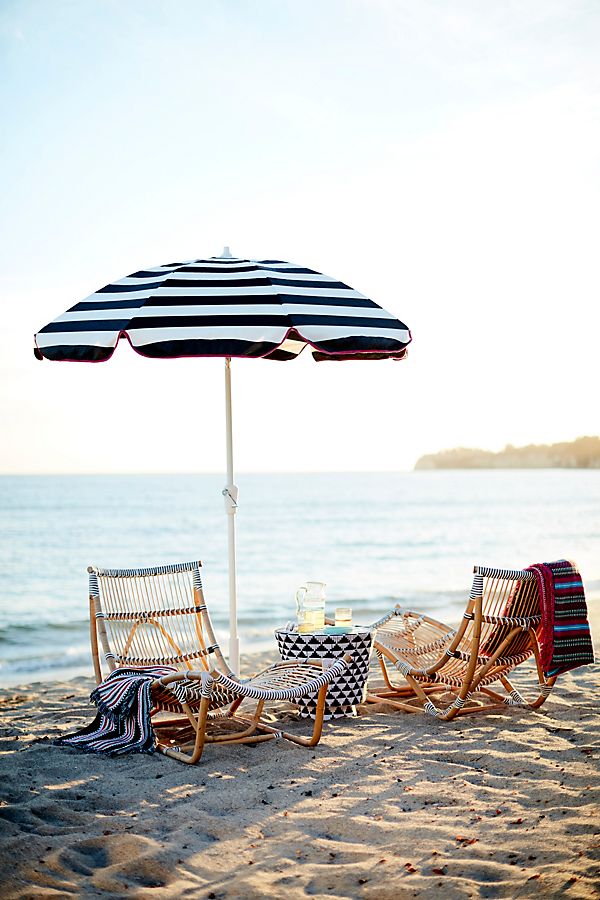 Slide View: 4: Cabana Outdoor Umbrella