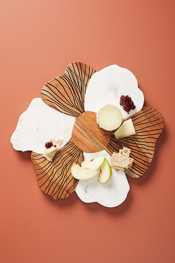Slide View: 1: Handmade Bloom Cheese Board