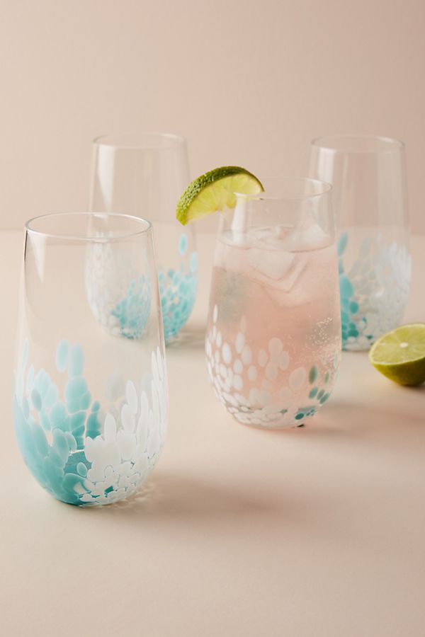 Slide View: 1: Allura Glasses, Set of 4