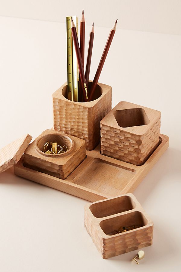 Slide View: 1: Aster Desk Organizer