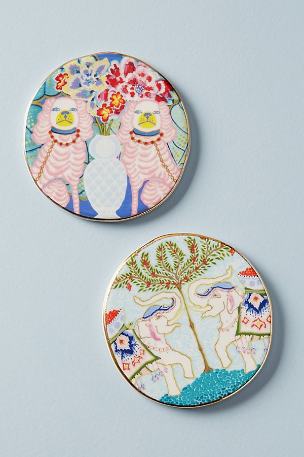 Slide View: 2: Palace Portrait Coaster