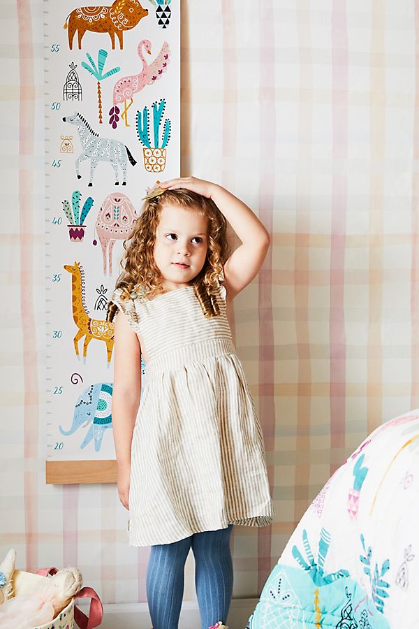 Slide View: 1: Paper & Cloth Safari Growth Chart