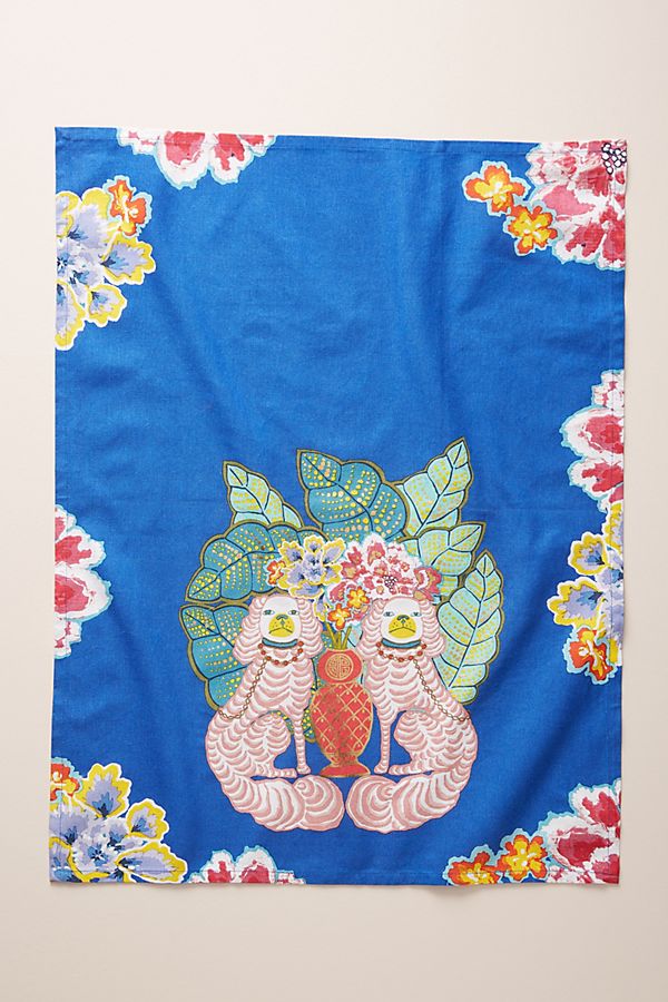 Slide View: 1: Palace Portait Dish Towel