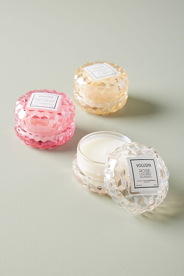 Slide View: 2: Voluspa Rose Mini Candle