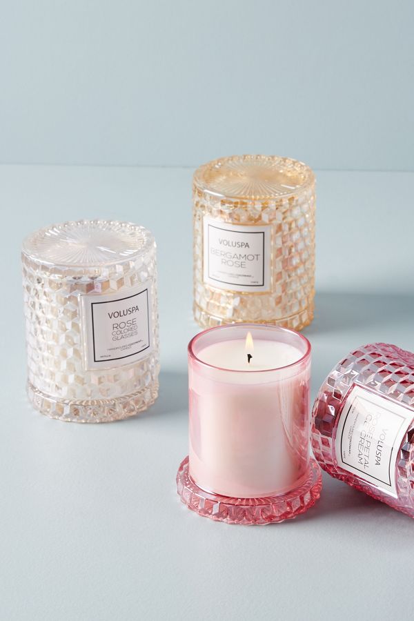 Voluspa Rose Cloche Candle | Anthropologie