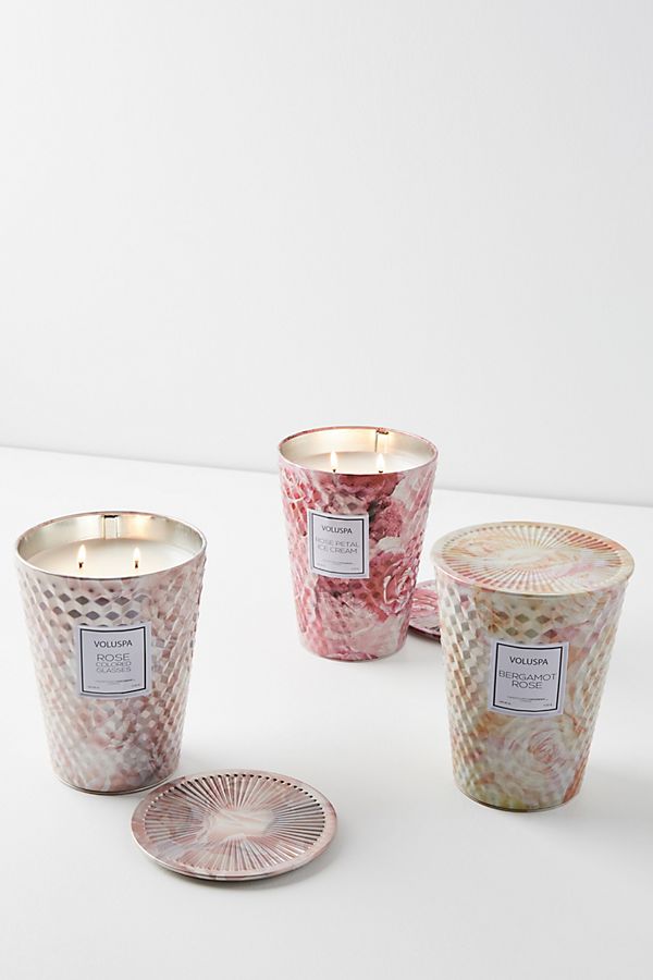Slide View: 2: Voluspa Rose Tin Candle