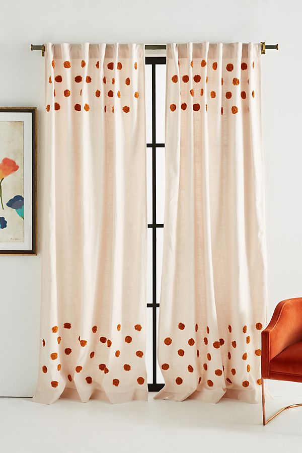 Slide View: 1: Tufted Patricia Curtain