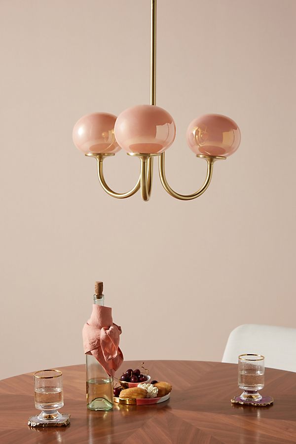 Slide View: 1: Pearl LED Chandelier