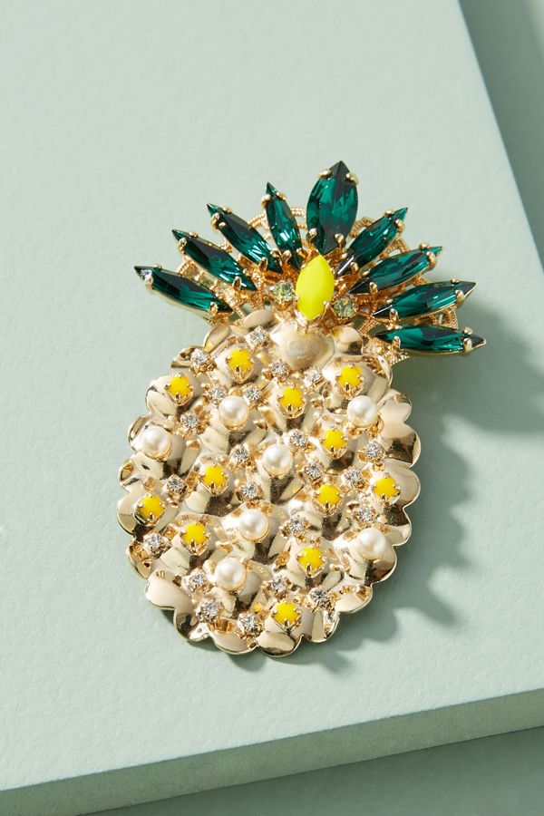 Slide View: 1: Pineapple Brooch