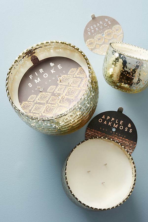Slide View: 1: Drifting Foliage Candle