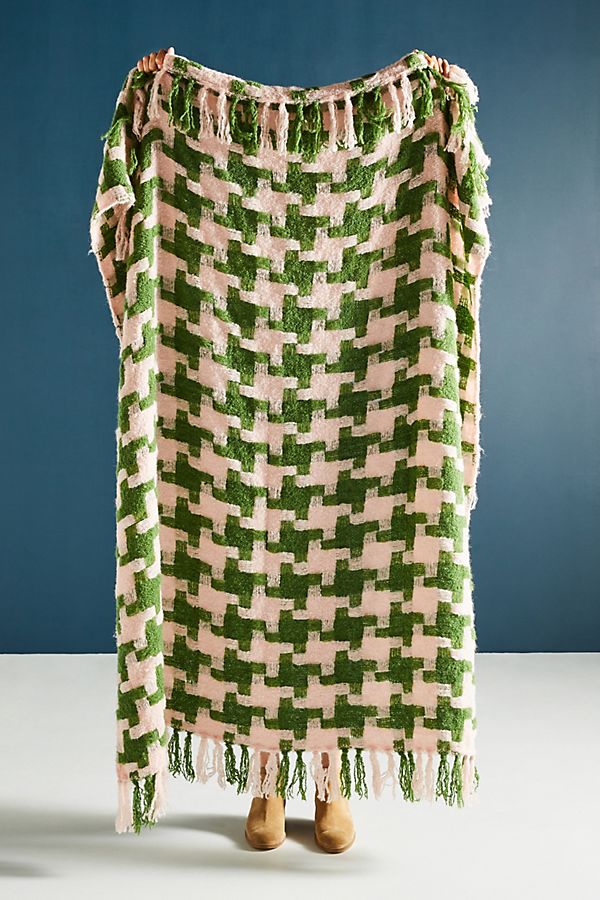 Slide View: 1: Zuri Knit Throw Blanket