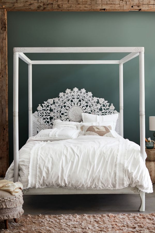 Suzani Four-Poster Bed | Anthropologie