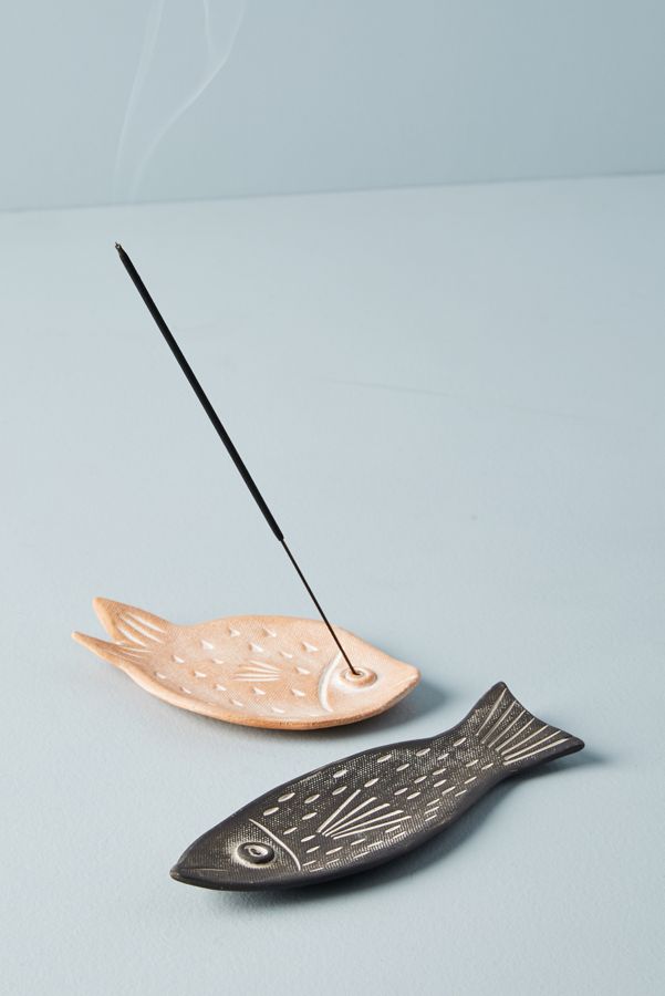 Marina Terracotta Incense Holder Anthropologie