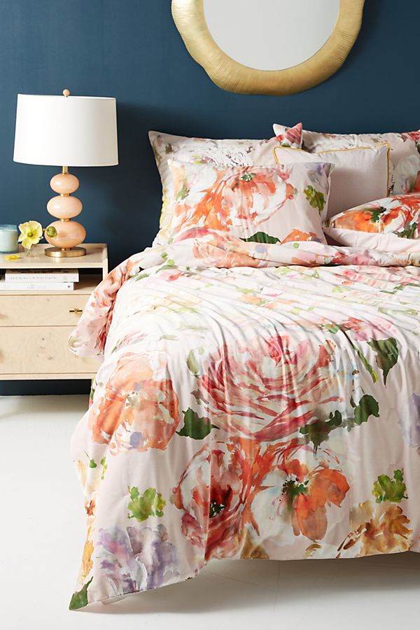 Slide View: 1: Helen Dealtry Velvet Garden Quilt
