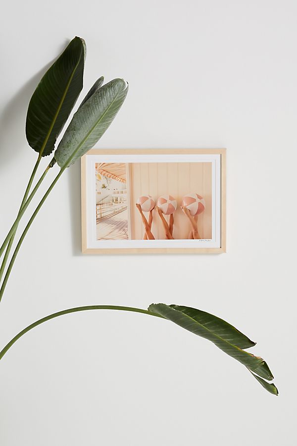 Slide View: 1: The Cabana by Gray Malin Wall Art