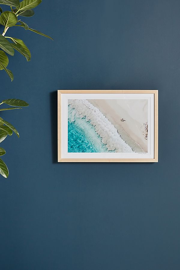 Slide View: 1: Grand Saline Beach, St. Barths by Gray Malin Wall Art