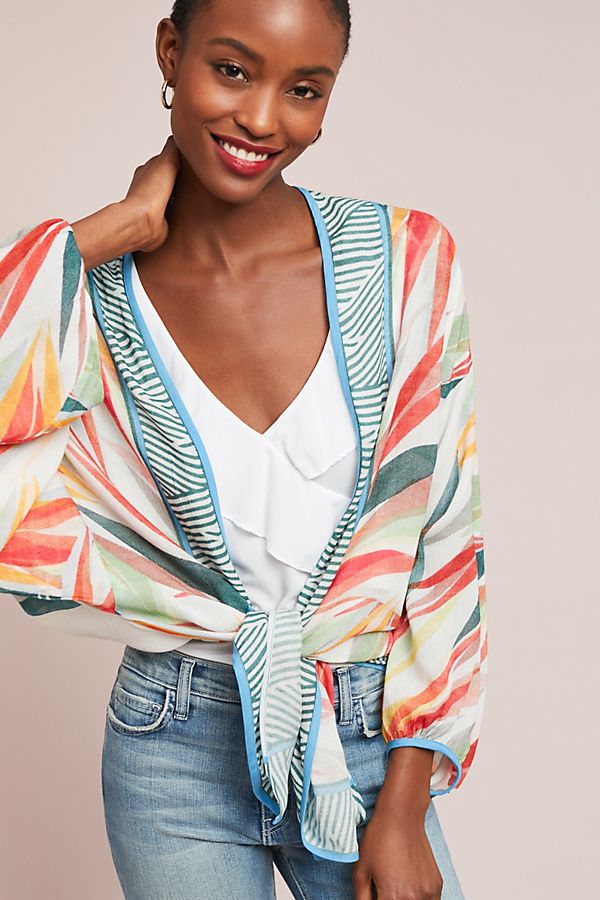 Slide View: 1: Splish Splash Kimono
