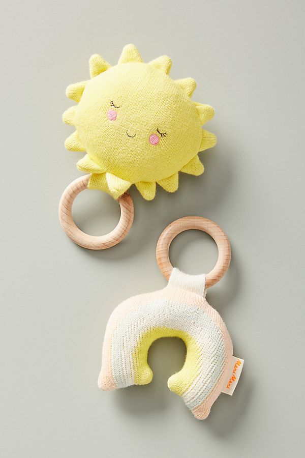 Slide View: 2: Sunny Sky Baby Rattle