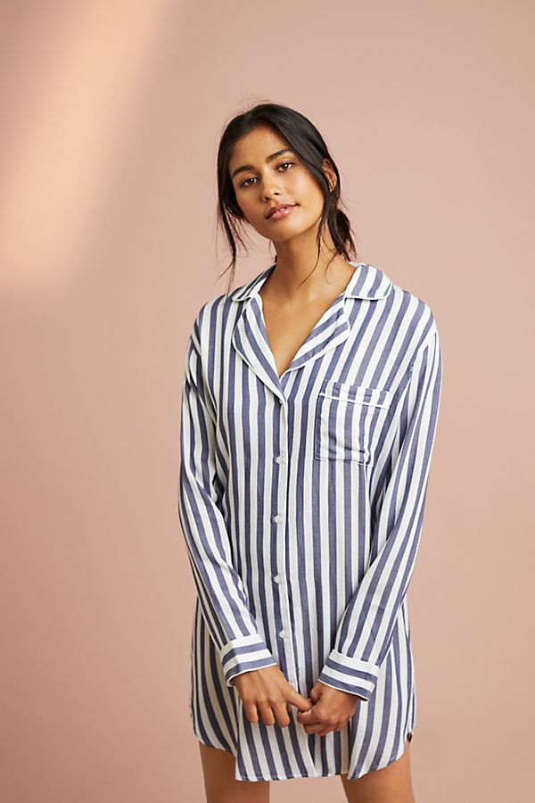 Slide View: 1: Rails Albany Striped Sleep Shirt
