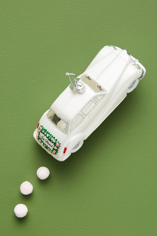 Slide View: 1: Just Married Ornament