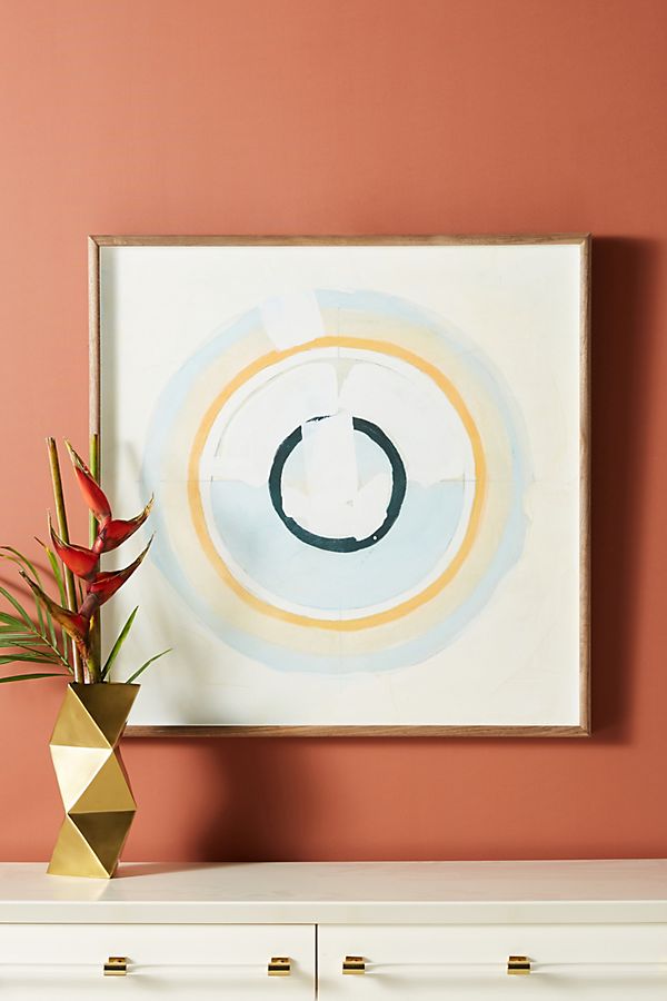 Slide View: 1: Yellow Wheel Wall Art
