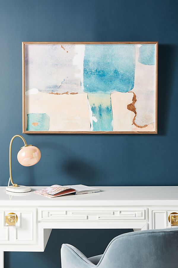 Slide View: 1: Lilac Path Wall Art