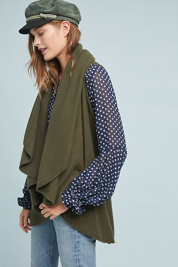 Slide View: 1: Cascades Shawled Vest