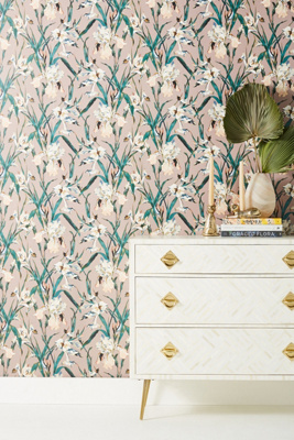 Floral Wallpaper | Modern Floral Wallpaper | Anthropologie