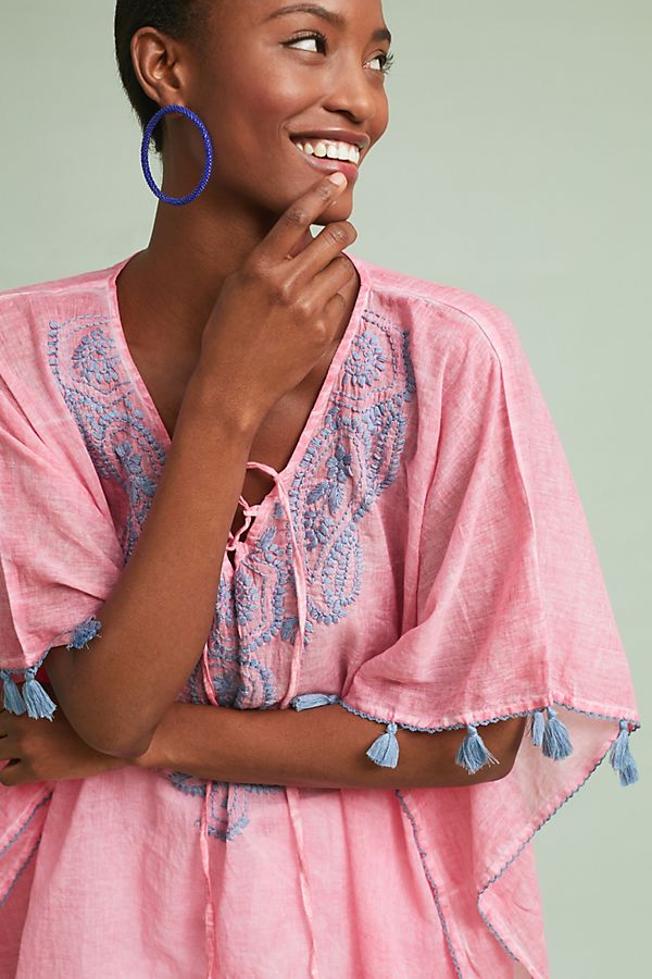 Slide View: 1: Rio Tasseled Caftan
