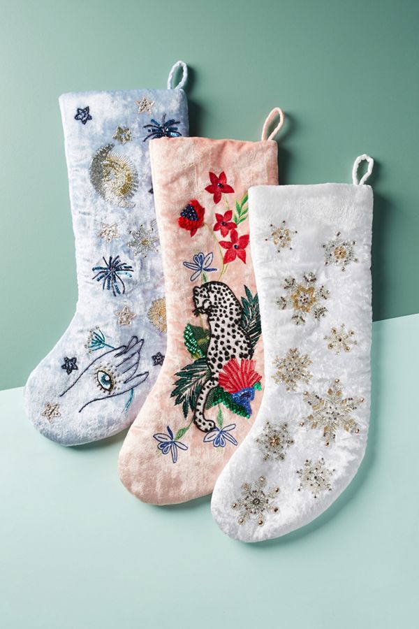 Slide View: 4: Bas de velours embelli