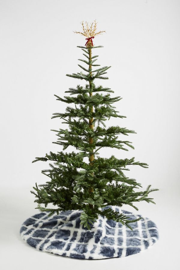 Slide View: 1: Jupe Ã&nbsp; motifs en fausse fourrure