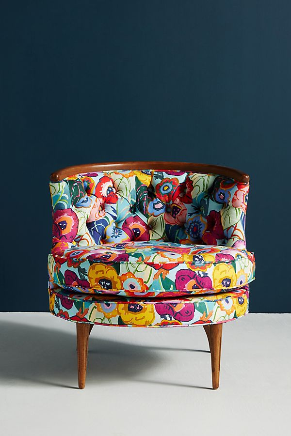 Slide View: 1: Karina-Printed Bixby Chair
