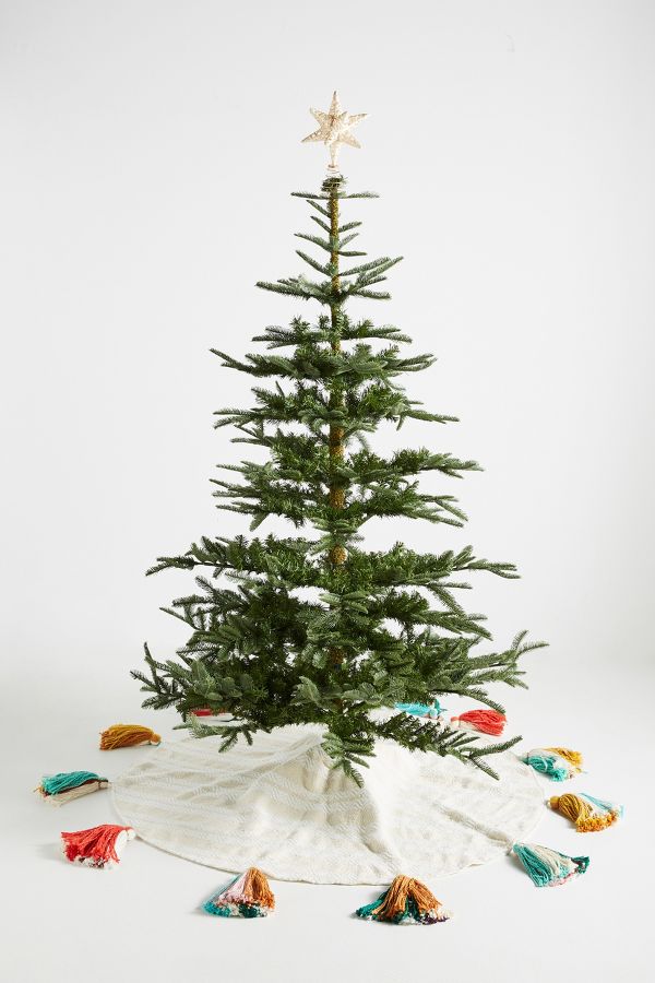 Slide View: 1: Treasured Tassels Tree Skirt