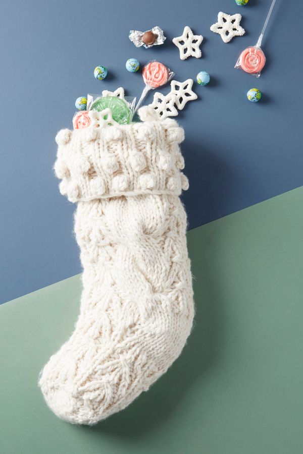 Slide View: 1: Irish Sweater Stocking