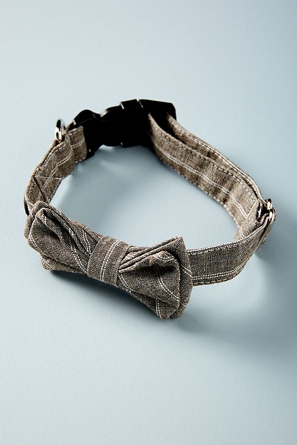 Slide View: 1: Sam Bow Tie Dog Collar