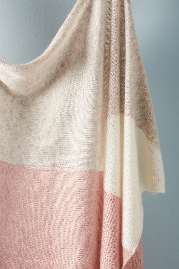 Slide View: 1: Colorblocked Cashmere Scarf