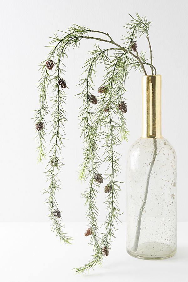 Slide View: 1: Glittering Hanging Pine Vine