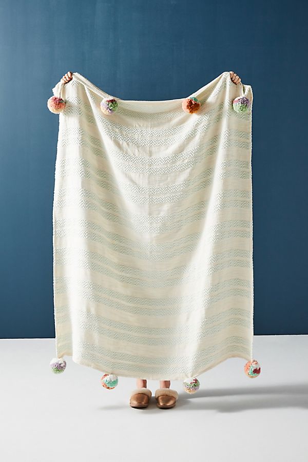 Slide View: 1: Birdie Throw Blanket