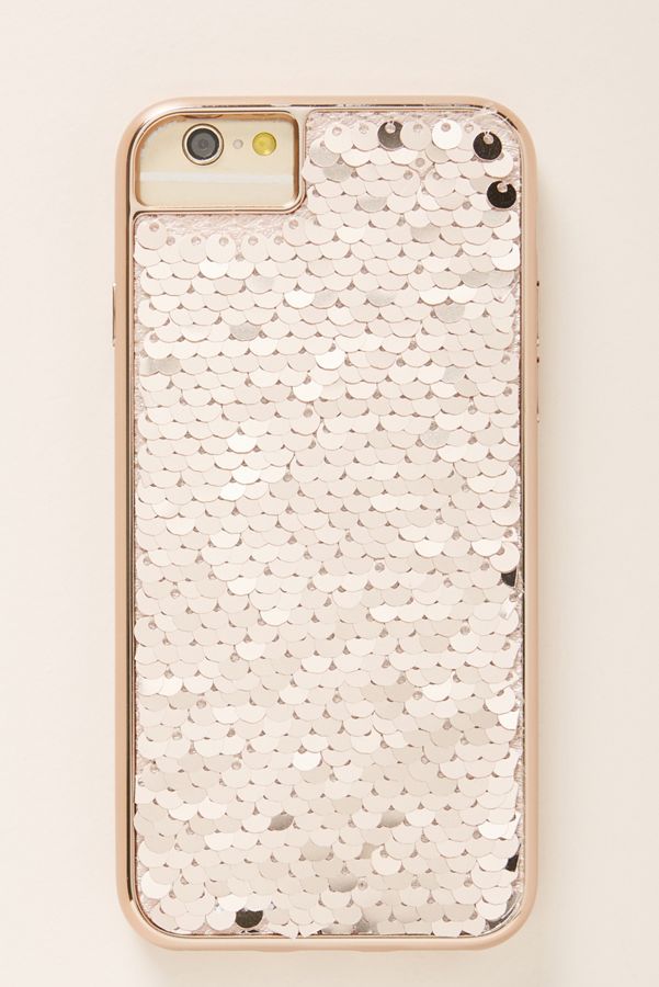 Slide View: 1: Reversible Sequins iPhone Case