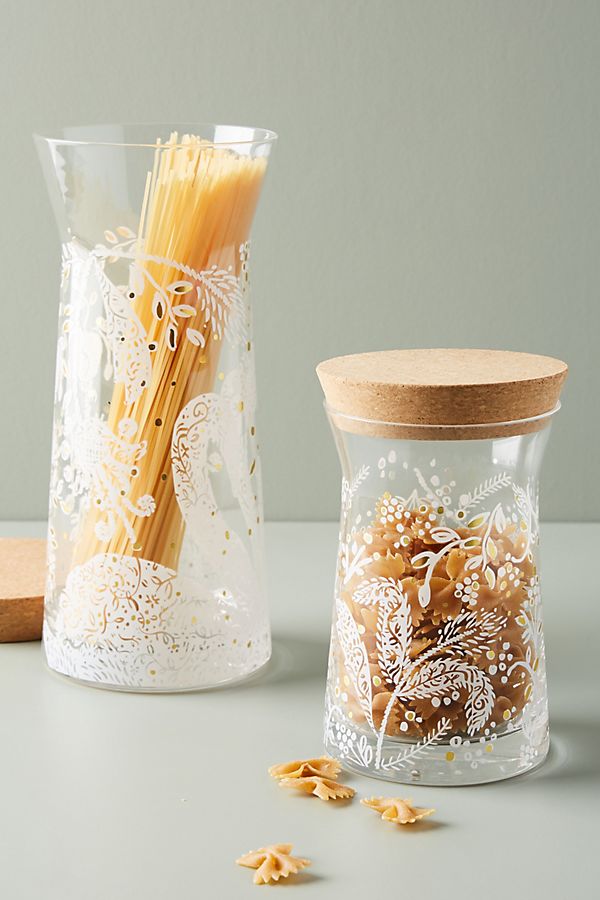 Slide View: 5: Cassie Glass Storage Container