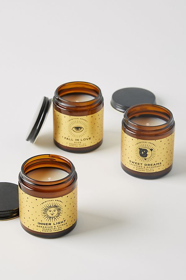 Slide View: 1: Mystic Aroma Candle Gift Set