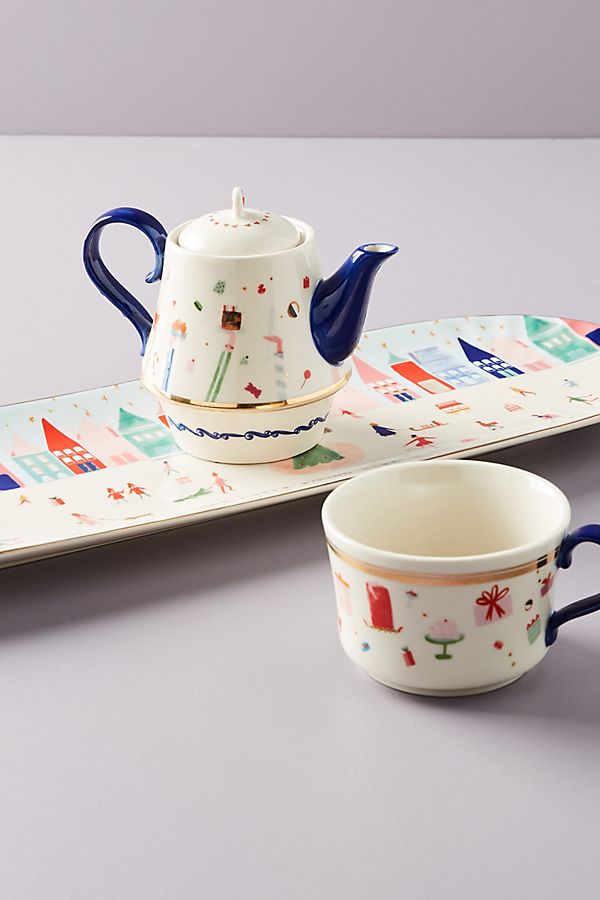 Slide View: 4: Good Cheer Tea for One Set