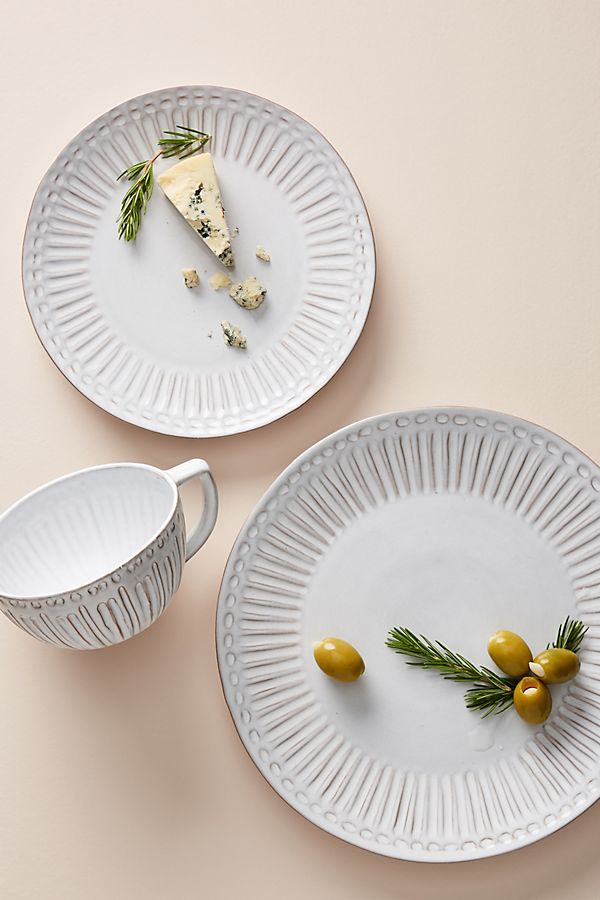 Slide View: 1: Elana Dinner Plates, Set of 4