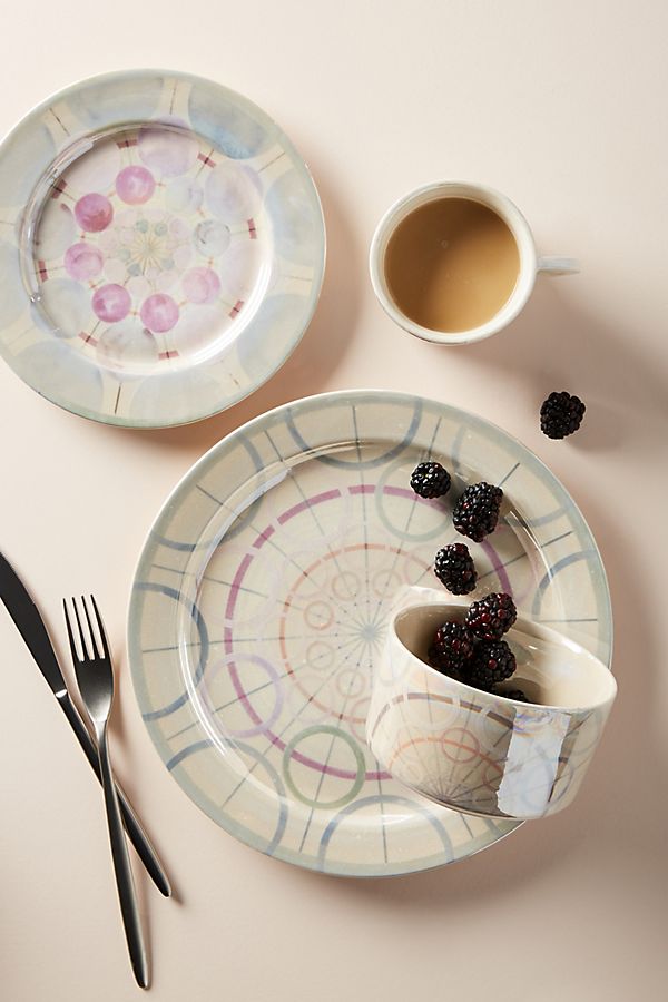 Slide View: 4: Mika Dinner Plates, Set of 4