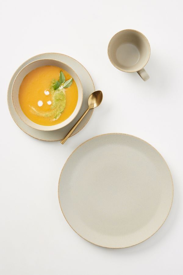 European style casual dinnerware with authentic old world charm. Also