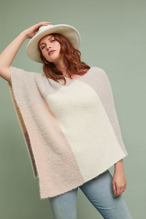 Slide View: 1: Jordan Colorblocked Poncho