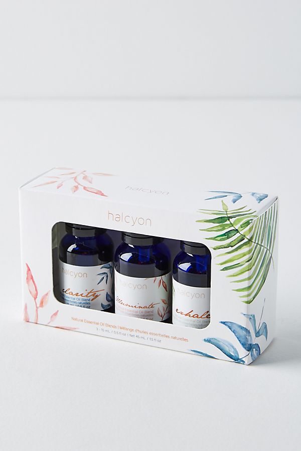 Slide View: 2: Halcyon Essential Oils, Set of 3